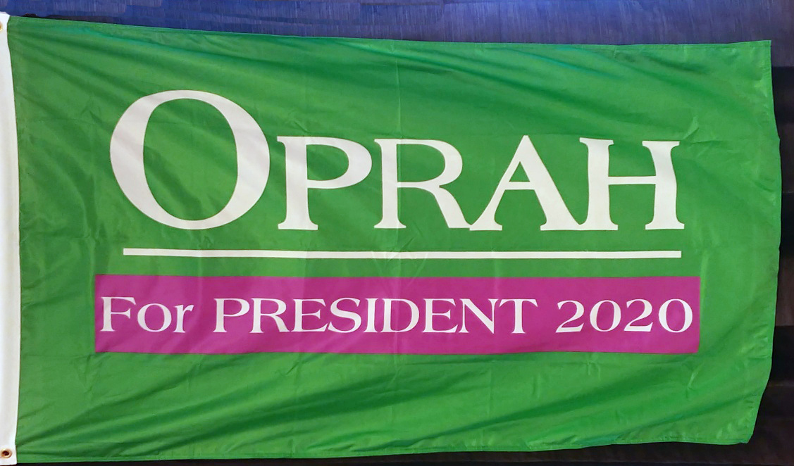 Oprah for President 2020 Flag 